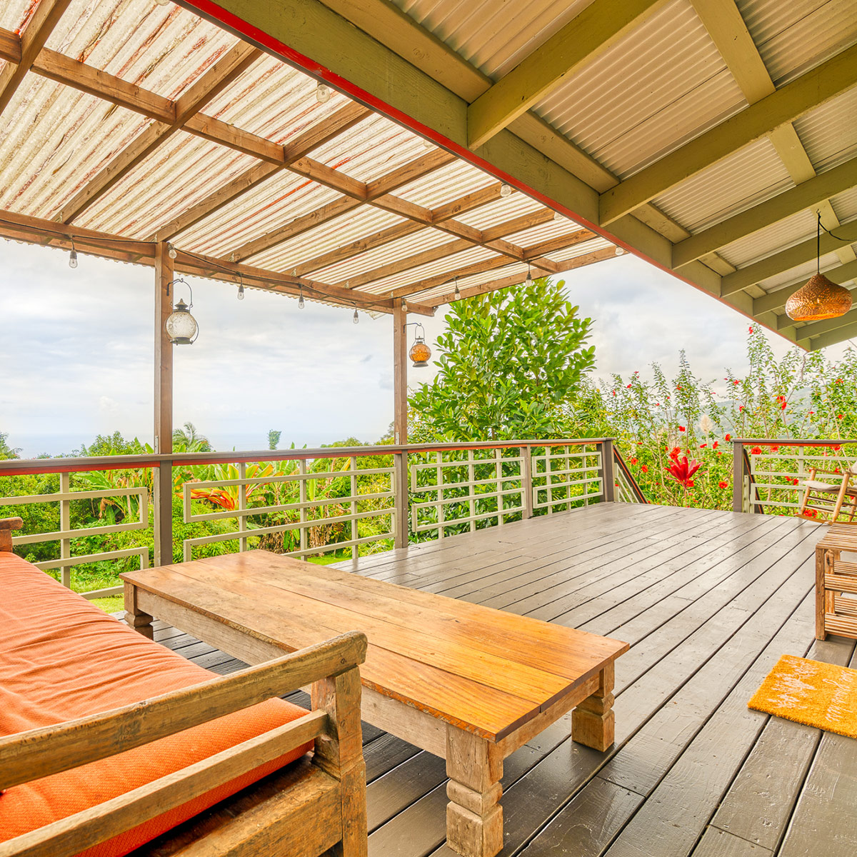 Ohana House balcony view